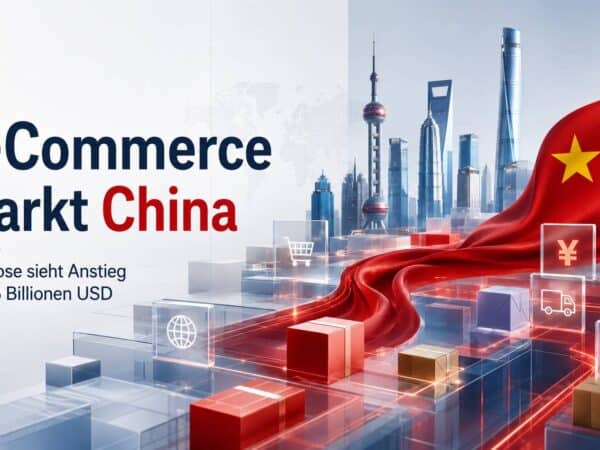 E-Commerce Markt China: Prognose sieht Anstieg auf 2,6 Billionen USD