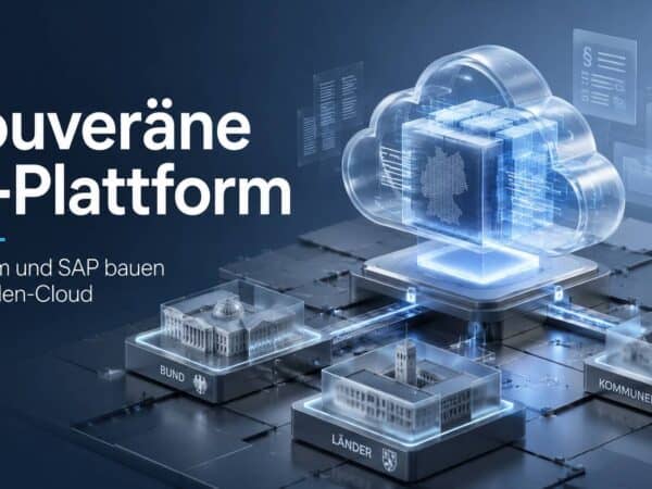 Souveräne KI-Plattform: Telekom und SAP bauen Behörden-Cloud