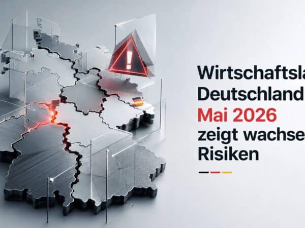Wirtschaftslage Deutschland Mai 2026 zeigt wachsende Risiken