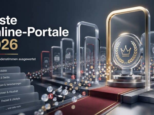 Beste Online-Portale 2026: 45.515 Kundenstimmen ausgewertet