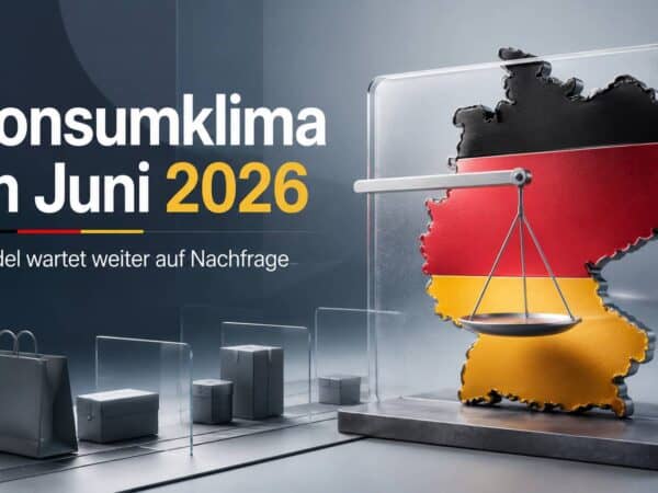 Konsumklima im Juni 2026: Handel wartet weiter auf Nachfrage