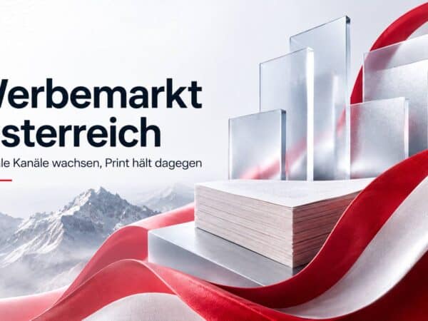 Werbemarkt Österreich: Digitale Kanäle wachsen, Print hält dagegen