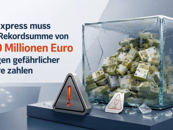 AliExpress Strafe: EU verhängt 550 Millionen Euro