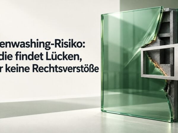 Greenwashing-Risiko: Studie findet Lücken, aber keine Rechtsverstöße